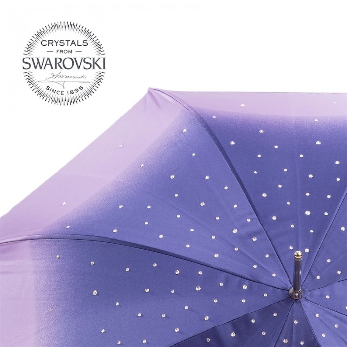 Зонт Pasotti «Swarovski®» фиолетовый