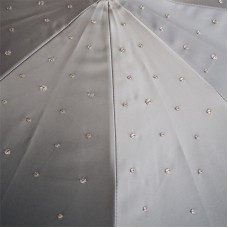 Зонт «Swarovski®» серый