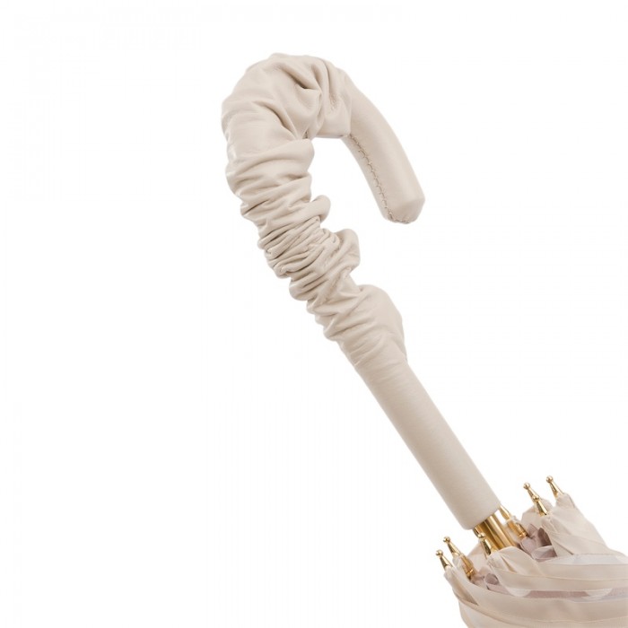 Зонт Pasotti «Айвори» с горошком