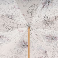 Зонт «Айвори» с цветочным узором