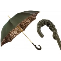 Зонт «Леопардовый» оливковый