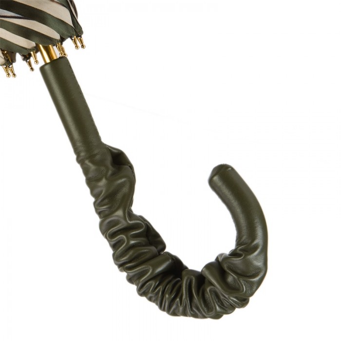 Зонт Pasotti «Леопардовый» оливковый