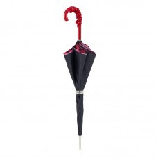 Зонт «Леопардовый» красный с черным