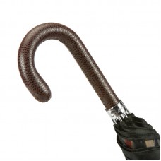 Парасолька «Пейслі» зі шкіряною ручкою