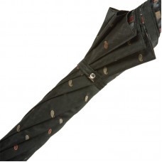 Парасолька «Пейслі» зі шкіряною ручкою