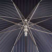 Зонт «Джентльмен» с кожаной ручкой