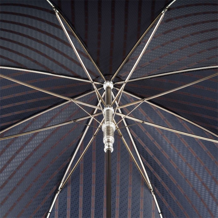 Зонт Pasotti «Джентльмен» с кожаной ручкой