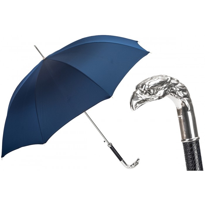 Зонт «Серебряный орел» синий