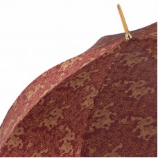 Парасолька «Золотий дракон» бургунді