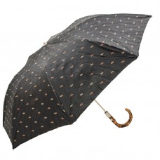 Зонт складной «Пейсли» с бамбуковой ручкой