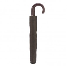 Зонт складной «В клетку» коричневый