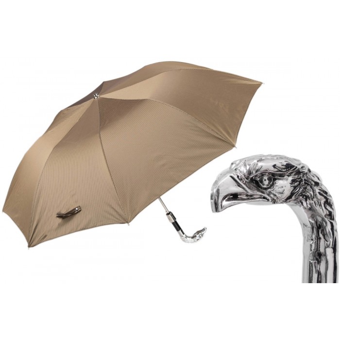 Зонт Pasotti складной «Серебряный орел»