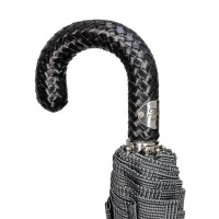 Парасолька складана «Мілфорд» з плетеною ручкою