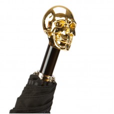 Зонт складной «Золотой череп»